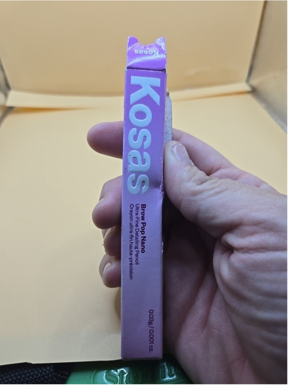 Kosas Brow Pop Nano Ultra-Fine Detailing Pencil - Taupe 0.03g/0.001 oz New In... - Picture 2 of 5
